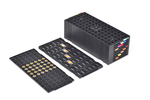 Bandejas JEDEC de Engenharia para Estabilidade Térmica e Automação de Alta Precisão