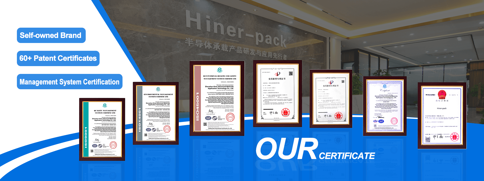 QUALIDADE Bandejas de JEDEC IC Fábrica