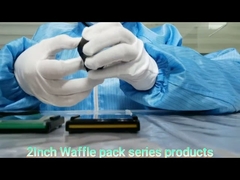 Display waffle pack series products IC Chip Tray Para dispositivos IC