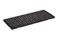 ESD MPPO 150°C Injeção Black Hard Tray Para PCBA Electronic Trays Anti-estática