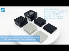 2 polegadas de bandeja de batatas fritas e waffle pack