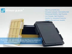 4 polegadas de bandeja de batatas fritas e waffle pack