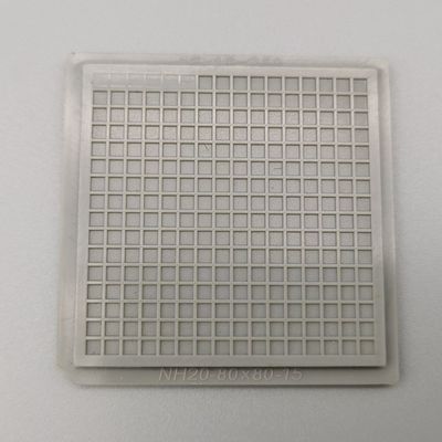 A carga lasca cavidades de Chip Trays With Regular Arrangement do bloco do waffle 250PCS