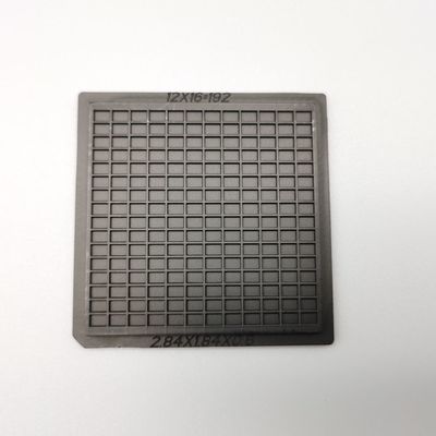 Bloco preto tradicional Chip Trays For Electronic Parts do waffle 2Inch