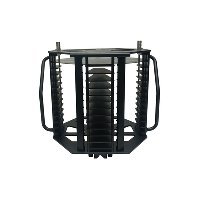 comprar Forma especial personalizada 12 polegadas 25 slot Metal Wafer Carrier Cassette Series Produtos são usados na produção de wafer online manufacture