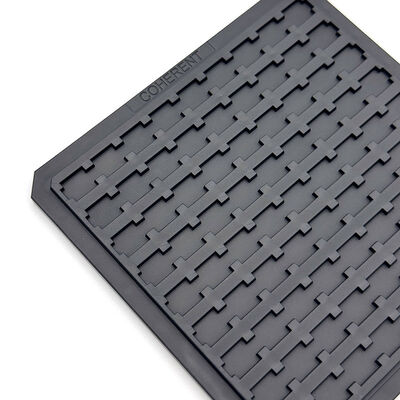 comprar Tela de embalagem de waffle reutilizável segura ESD de 4 polegadas personalizável para manipulação de IC e semicondutores Fabricação em linha