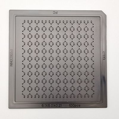 comprar Peso leve pequeno do tamanho das anti ESD bandejas plásticas ácidas reusáveis do OEM online manufacture