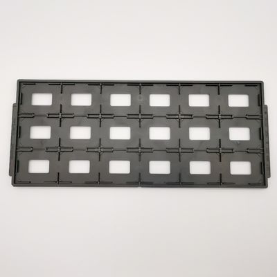 comprar Bandejas padrão de Jedec da injeção dos componentes de IC do transporte com tamanho grande do bolso online manufacture