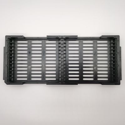 comprar Cor antiestática levando do preto do ESD das bandejas da matriz plástica do conector online manufacture