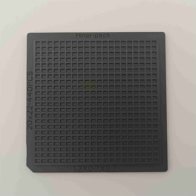 Bom preço. bloco Chip Trays For Photoelectric Devices do waffle do PC do quadrado 20x22 on-line