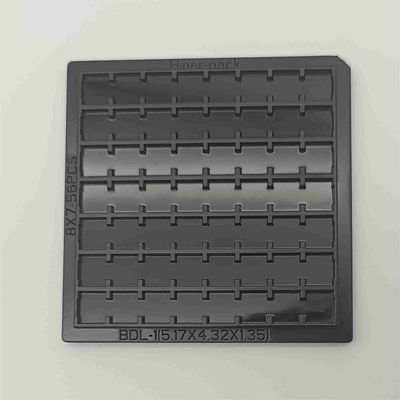 Bom preço. 56PCS personalizou o bloco preto do waffle de 2 polegadas com tampa de harmonização on-line
