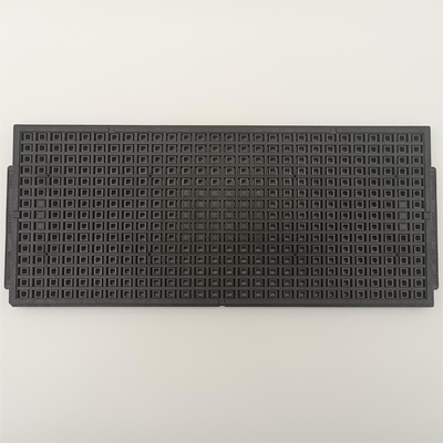 Bom preço. Matrix Pes Negro Jedec Tray Padrão 0,76mm Planosidade Para Peças Eletrônicas on-line