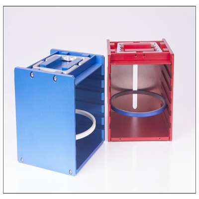 Bom preço. 6 polegadas 5 Solts semicondutor Wafer Carrier para inspeção e transporte na fabricação de wafer on-line