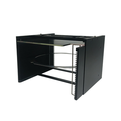 Bom preço. 8 polegadas 25 Slot Visual Metal Wafer Cassette Usado na Indústria de Tecnologia de Embalagem de Semicondutores on-line