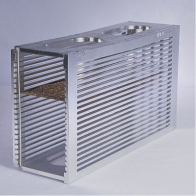 Bom preço. Caixa de armazenamento de wafer de usinagem de precisão CNC para limpeza de plasma on-line