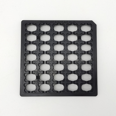 Bom preço. Caixa de chips IC de tamanho padrão 4 polegadas ESD Waffle Pack usado para módulos e chips eletrônicos on-line