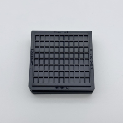 Bom preço. 2 polegadas 4 polegadas opcional pequena bandeja para manipulação de chip IC em toda a embalagem e inspeção classe limpa geral e limpeza por ultra-som on-line