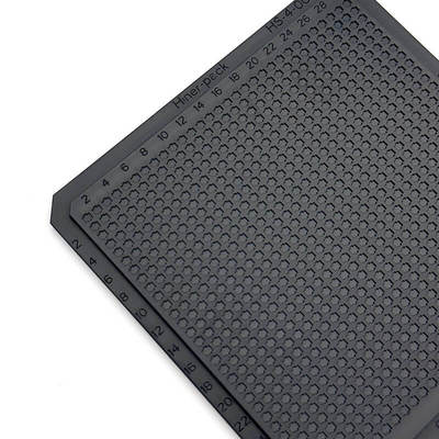 Bom preço. Durable Carbon Reinforced Waffle Pack Tray with Flatness Less Than 0.3mm for Temperature 80°C~120°C on-line