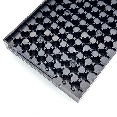 Bom preço. Bandeja de CI em conformidade com JEDEC com compartimentos de precisão para QFN BGA QFP on-line