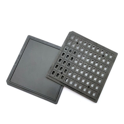 Bom preço. ABS Padrão Waffle Pack Trays de chips Resistência a altas temperaturas para pequenos componentes on-line