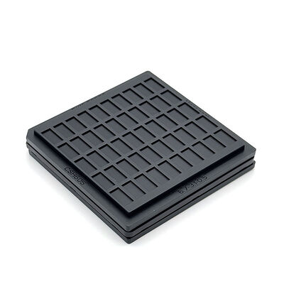Bom preço. Bandejas de chip Waffle Pack feitas de materiais antiestáticos para garantir o manuseio e armazenamento seguros de chips IC semicondutores delicados on-line
