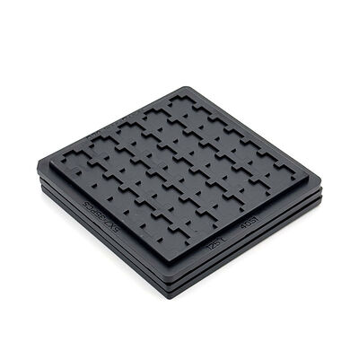 Bom preço. Caixas de chips de pacote de waffle reutilizáveis resistentes a altas temperaturas e duráveis para proteção de IC de tom fino on-line
