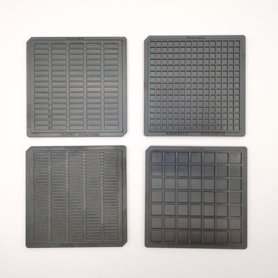 Bom preço. O bloco reusável personalizado Chip Trays MPPO do waffle para a bolacha morre on-line