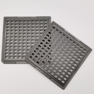 Bom preço. Bandejas do ESD do ABS de Chip Trays do bloco do waffle dos componentes eletrônicos para IC on-line