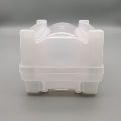 Bom preço. Caixa de transporte da bolacha dos PP da classe da sala de limpeza gavetas transparentes da bolacha de 4 polegadas 100mm on-line