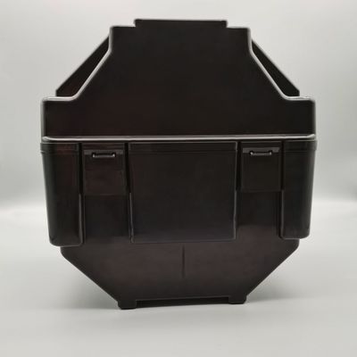 Bom preço. Caixa de Envio de Wafer Preto de 8 polegadas 25 Slots ESD Material PP Amigável ao Ambiente on-line